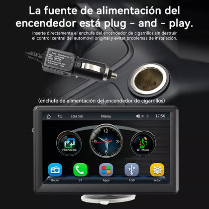 Producto Premium: Auto Pantalla Carplay (Android y Apple)  + Cámara de Reversa