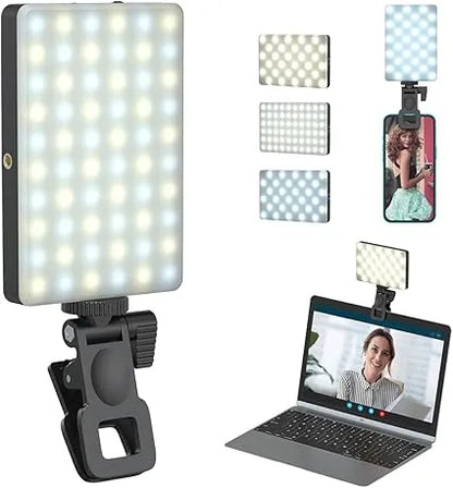 Luz Led Premium Para Selfies y Gancho Para Celular